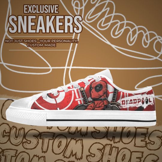 Deadpool Women's Low Top Shoe Sneakers