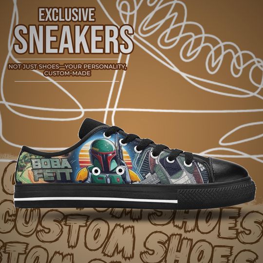 Boba Fett Women's Low Top Shoe Sneakers