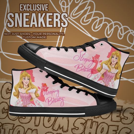 Sleeping Beauty High Top Shoes