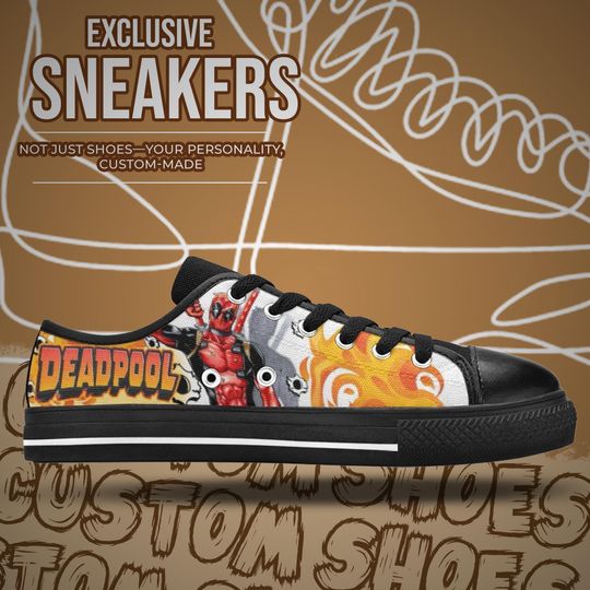 Deadpool Women's Low Top Shoe Sneakers