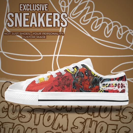 Deadpool Women's Low Top Shoe Sneakers