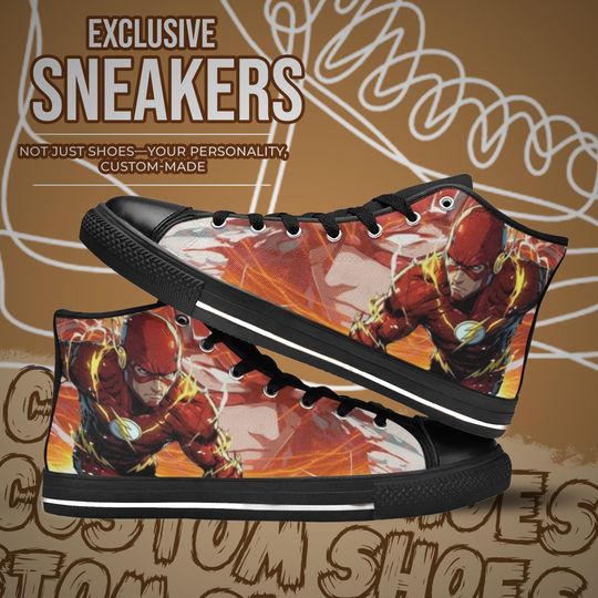 The Flash High Top Shoes Sneakers for Men and Women