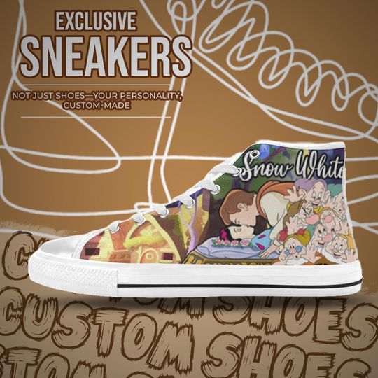 Snow White High Top Shoes