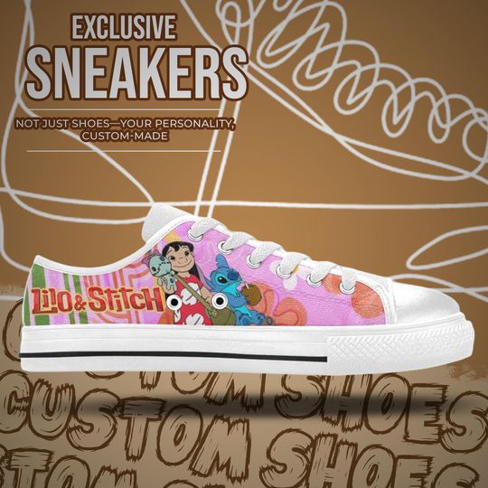 Lilo And Stitch Women's Low Top Shoe Sneakers