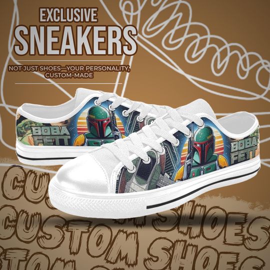 Boba Fett Women's Low Top Shoe Sneakers