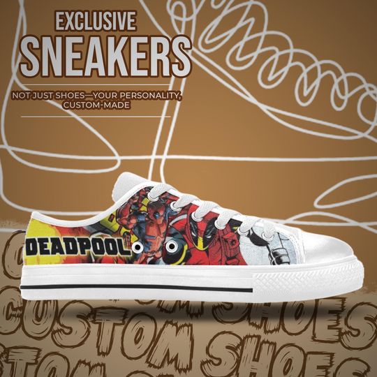 Deadpool Women's Low Top Shoe Sneakers