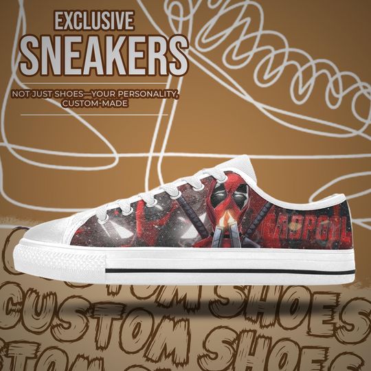 Deadpool Women's Low Top Shoe Sneakers
