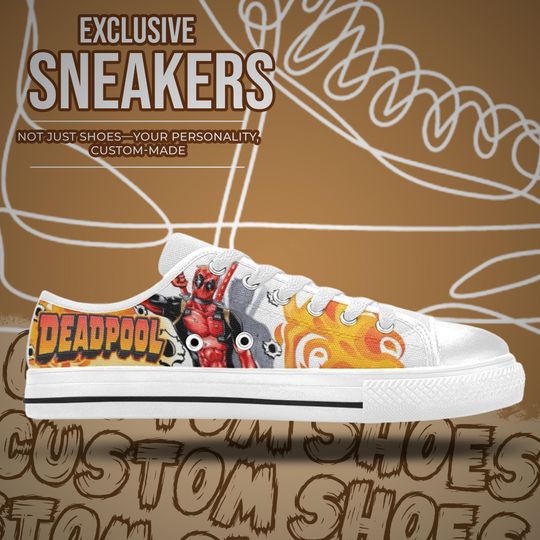 Deadpool Women's Low Top Shoe Sneakers