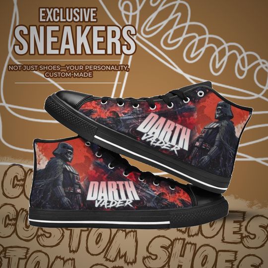 Darth Vader High Top Shoes
