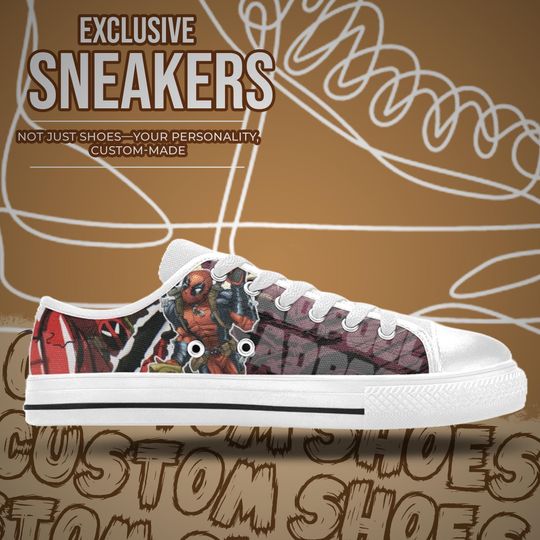 Deadpool Women's Low Top Shoe Sneakers