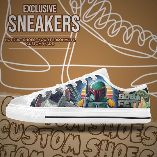 Boba Fett Women's Low Top Shoe Sneakers