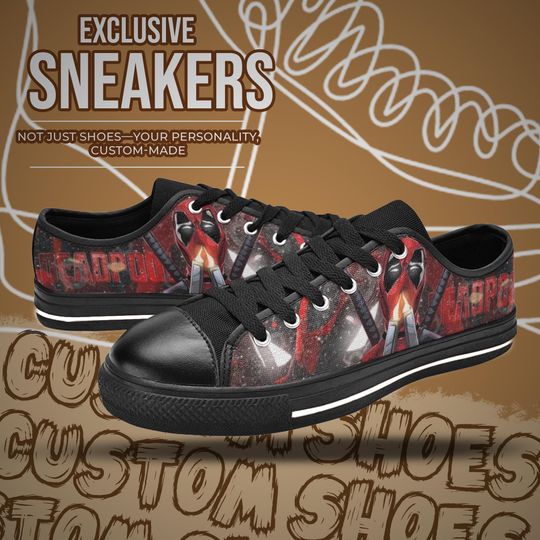 Deadpool Women's Low Top Shoe Sneakers