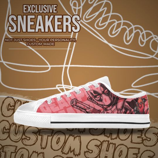 Deadpool Women's Low Top Shoe Sneakers