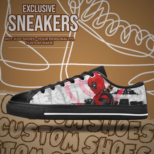 Deadpool Women's Low Top Shoe Sneakers