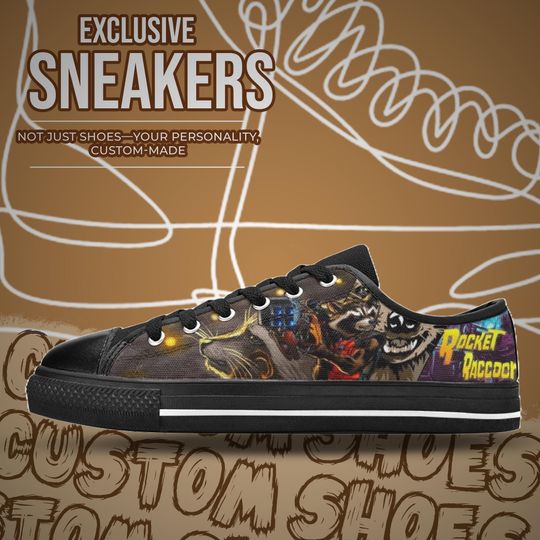 Rocket Raccoon Women's Low Top Shoe Sneakers