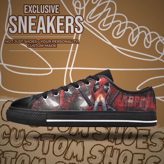 Deadpool Women's Low Top Shoe Sneakers