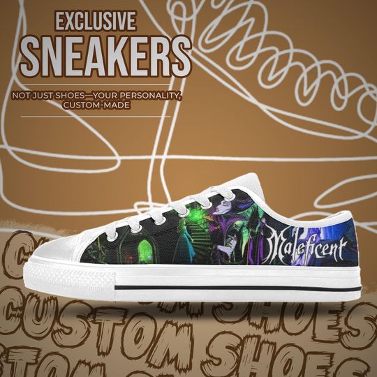 Maleficent Women's Low Top Shoe Sneakers