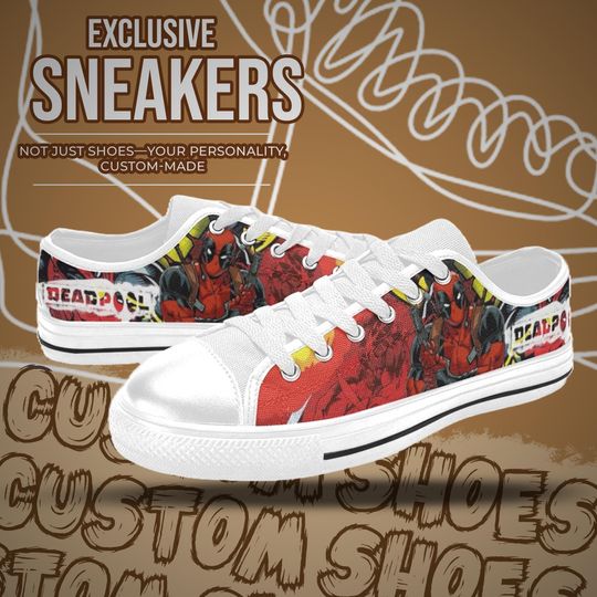 Deadpool Women's Low Top Shoe Sneakers