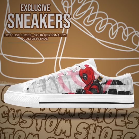 Deadpool Women's Low Top Shoe Sneakers