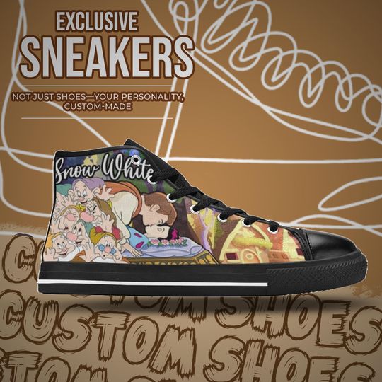 Snow White High Top Shoes