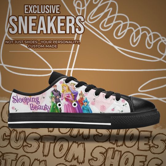 Sleeping Beauty Women's Low Top Shoe Sneakers