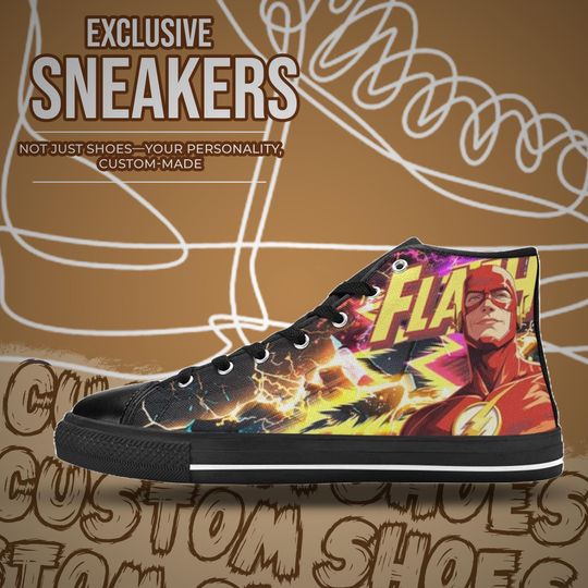 The Flash Sneakers High Top Shoes