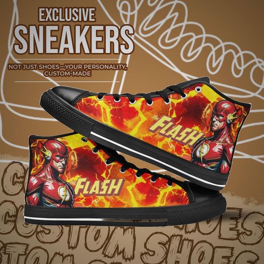 The Flash Sneakers High Top Shoes