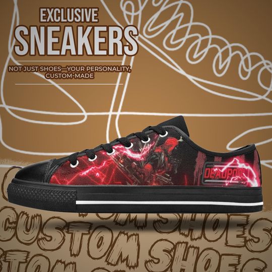 Deadpool Women's Low Top Shoe Sneakers