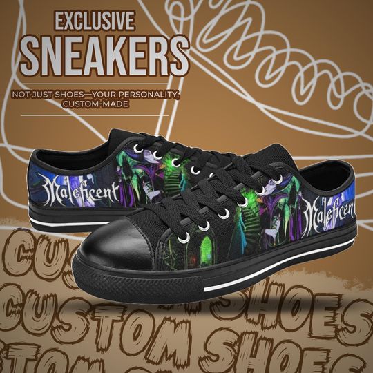 Maleficent Women's Low Top Shoe Sneakers