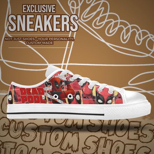 Deadpool Women's Low Top Shoe Sneakers