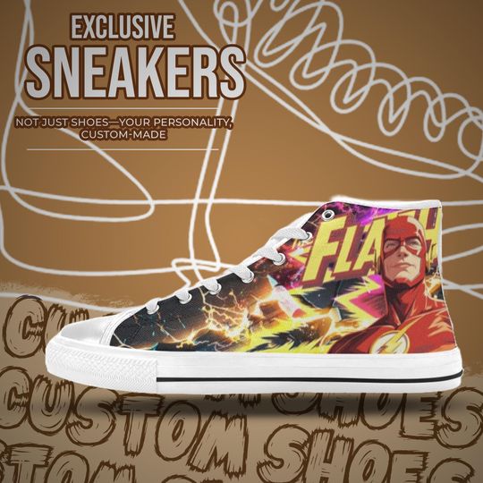 The Flash Sneakers High Top Shoes