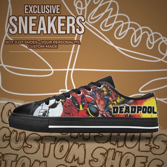Deadpool Women's Low Top Shoe Sneakers
