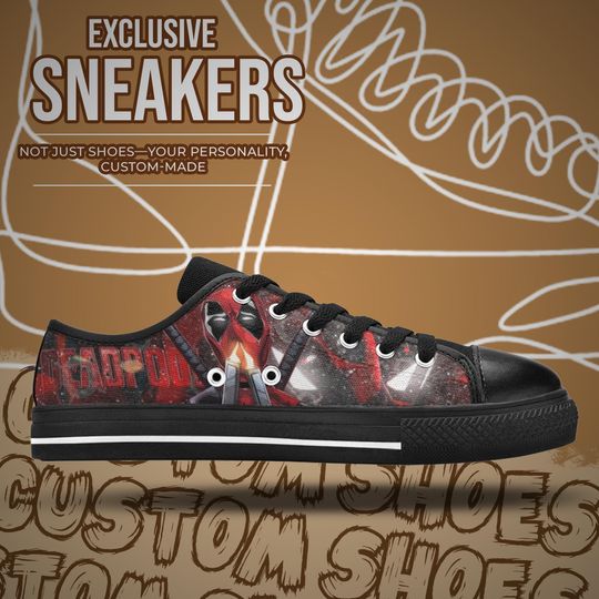 Deadpool Women's Low Top Shoe Sneakers