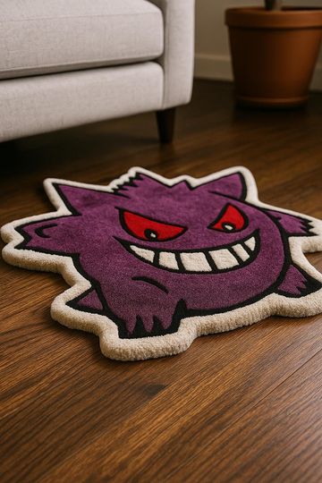 Gengar Rug,Tufted Rug Home Decor
