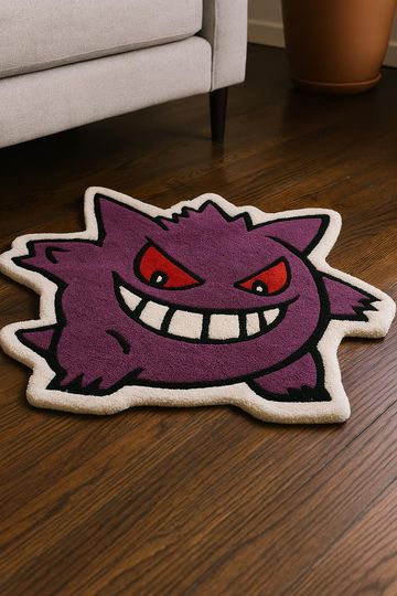 Gengar Rug,Tufted Rug Home Decor