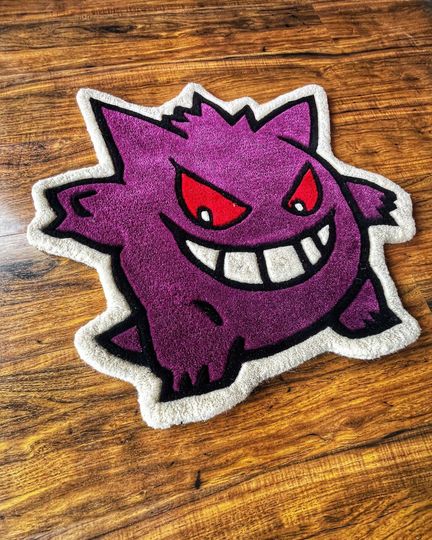 Gengar Rug,Tufted Rug Home Decor