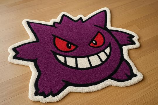Gengar Rug,Tufted Rug Home Decor