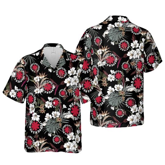 Red Hot Chili Peppers Hawaiian Shirts, Rock Music 3D Shirts, RHCP Unisex Hawaiian Shirt