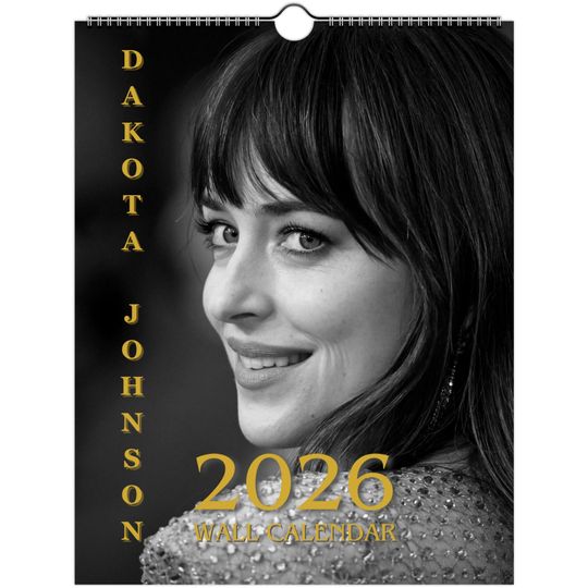 Dakota Johnson 2026 Wall Calendar