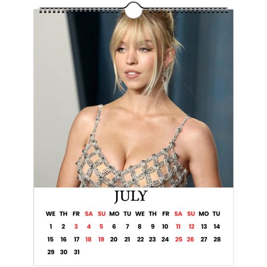 Sydney Sweeney 2026 Wall Calendar
