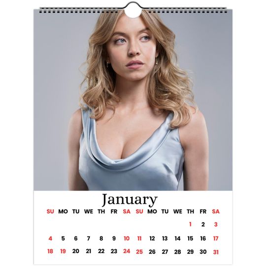 Sydney Sweeney 2026 Wall Calendar