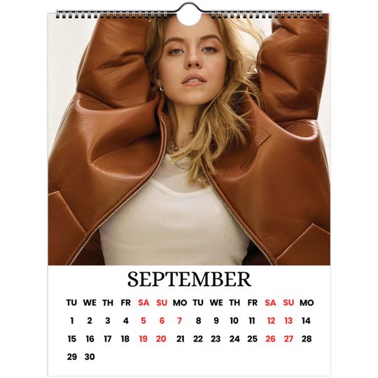 Sydney Sweeney 2026 Wall Calendar