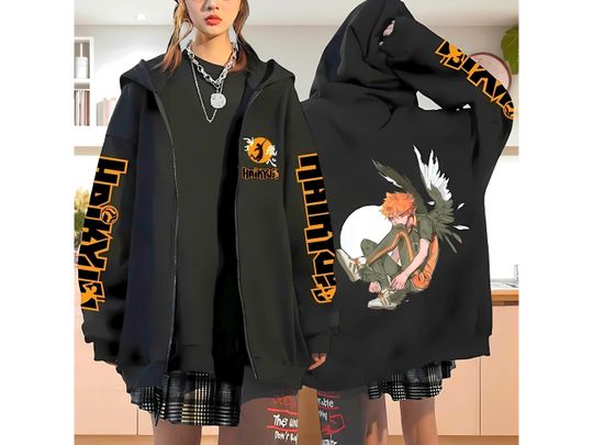 Arcane Jinxx Zipper Hoodie, Unisex Oversize Sweater Hoodie