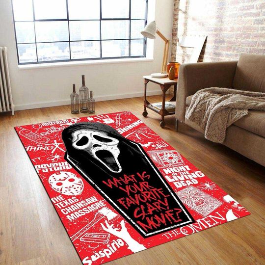 GhostFace Horror Rug