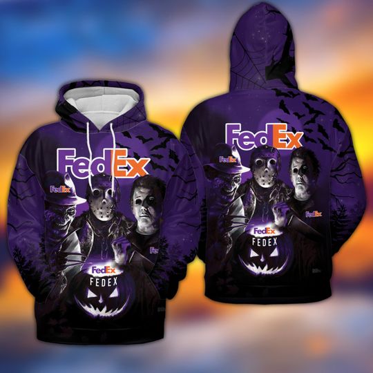 Fedex horrnor Hoodie 3d