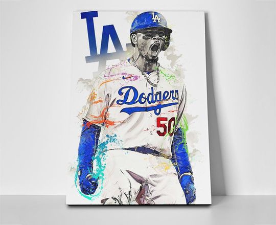 Mookie Betts Dodgers Poster