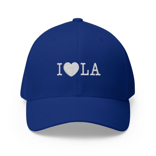 I LOVE LA | Embroidered Structured Baseball Hat