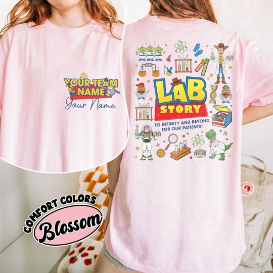 Retro Toy Story Lab Week 2026 Shirt, Medical Laboratory Week, Lab Assistant Gift, Med Lab Tech, Buzz Lightyear Woody Jessie Bo Peep Tee
