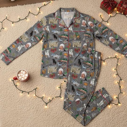 Griswold Vacation Pajamas , Griswold Christmas Pajamas Set, Christmas Pajamas