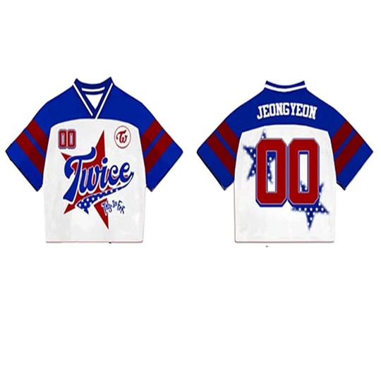 Personalization Twice 4th Full Album Kpop Jersey, Kpop Trending Jersey, Jersey For Adult Kid, Twice Merch, Gift For Kpop Fans